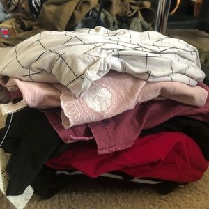 WOMENS T-SHIRT TOP 10pc. BUNDLE